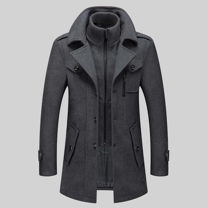 Stylish Men's Coat with Classic Look