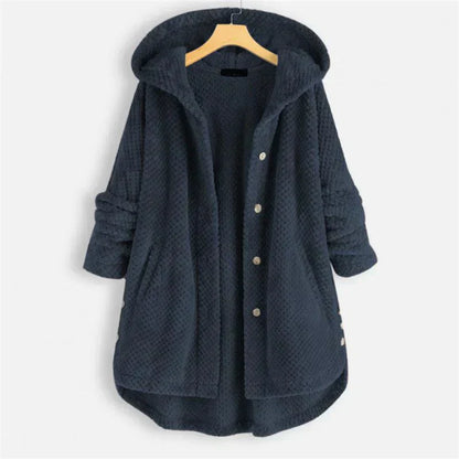 Warm Fleece Hooded Jacket