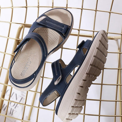 Zara - Elevated Buckle Slide Sandals