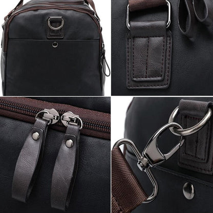 Classic Travel Duffel Bag with Shoulder Strap
