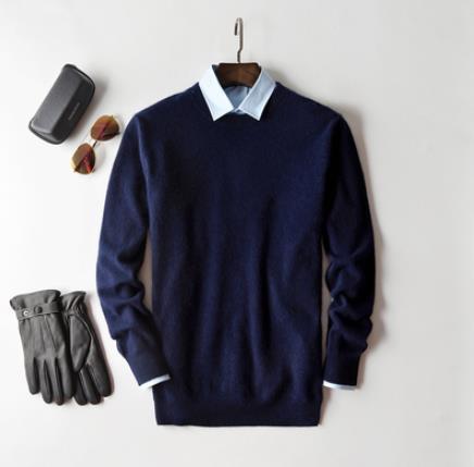 Soft Crew Neck Men's Sweater Regular Fit