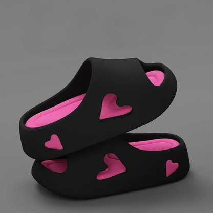 Comfy Cute Heart Shaped Flip Flops - Olytrend