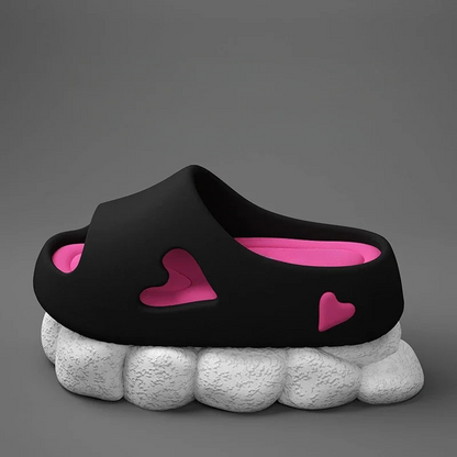 Comfy Cute Heart Shaped Flip Flops