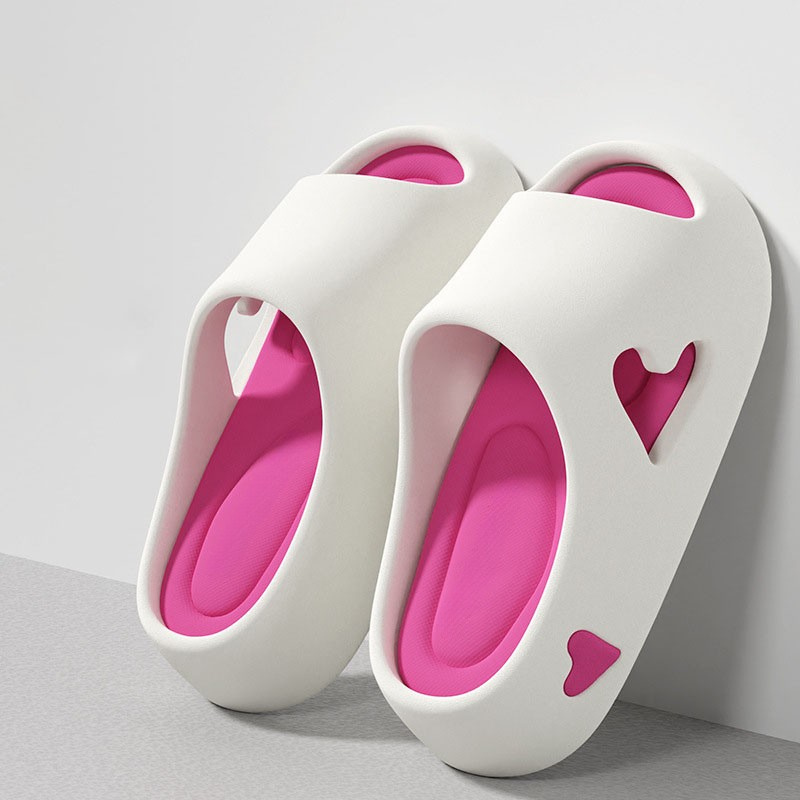 Comfy Cute Heart Shaped Flip Flops