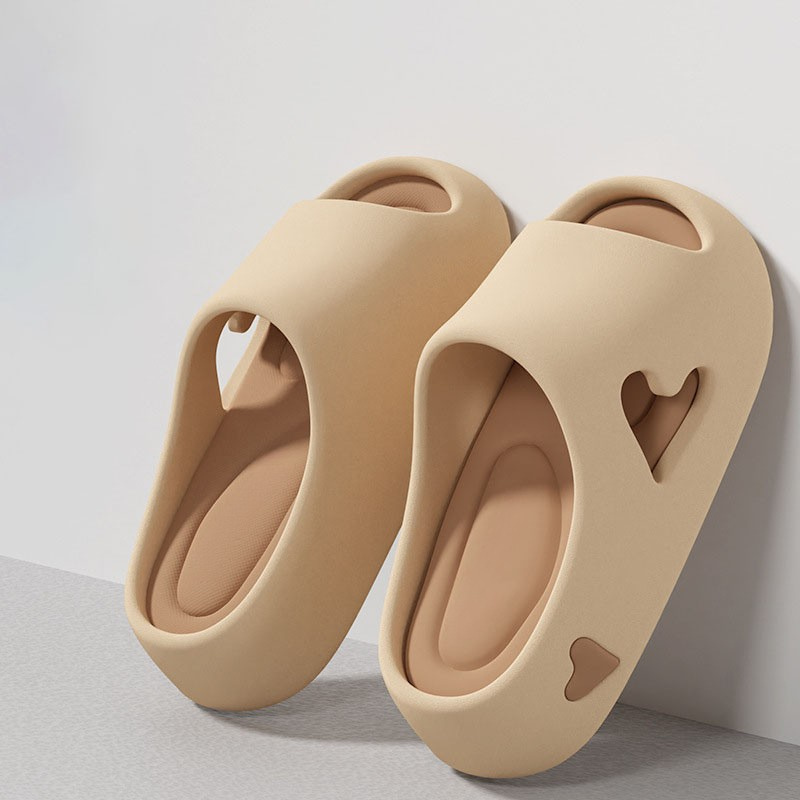 Comfy Cute Heart Shaped Flip Flops