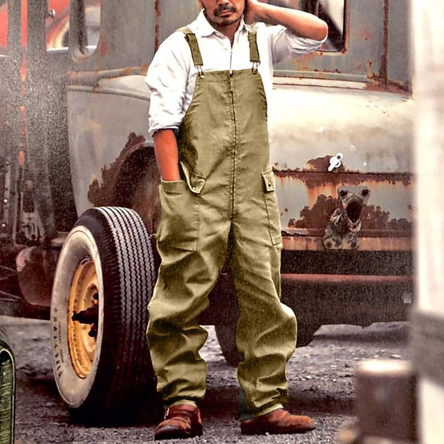 Reliable Cotton Work Overalls for Men