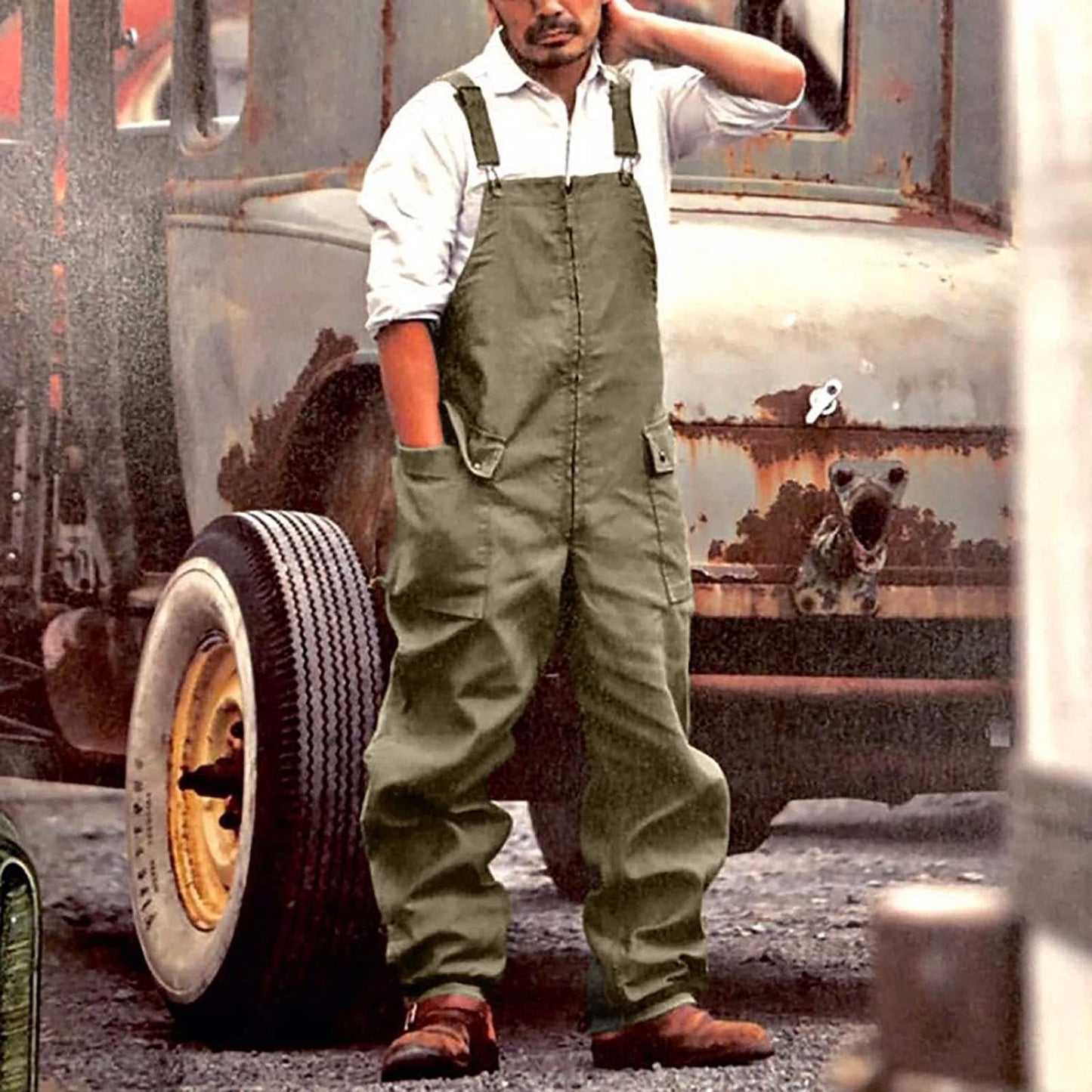 Reliable Cotton Work Overalls for Men