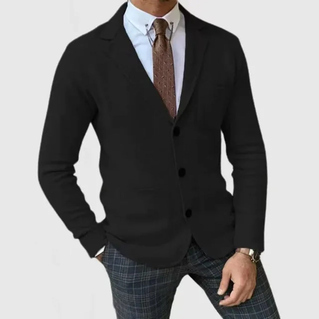 Classic Fit Men's Knit Jacket