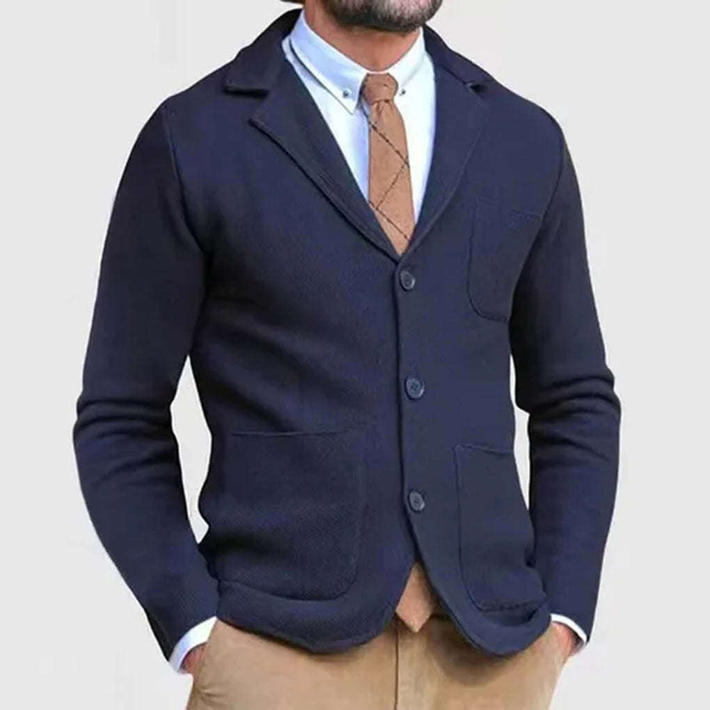 Classic Fit Men's Knit Jacket