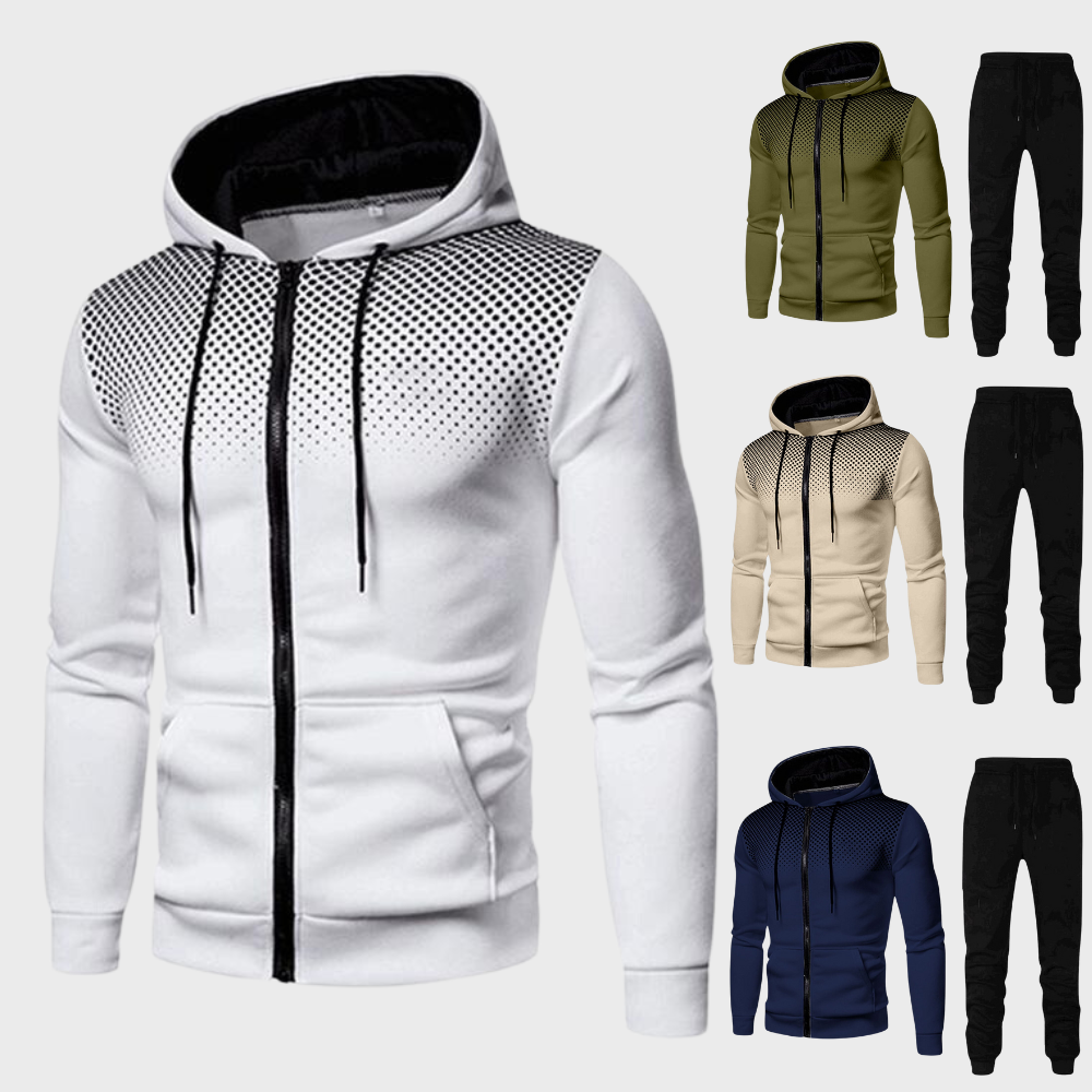 Men's Athletic Sweat Suit Set