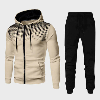 Sporty Men's Athletic Tracksuit for Fitness