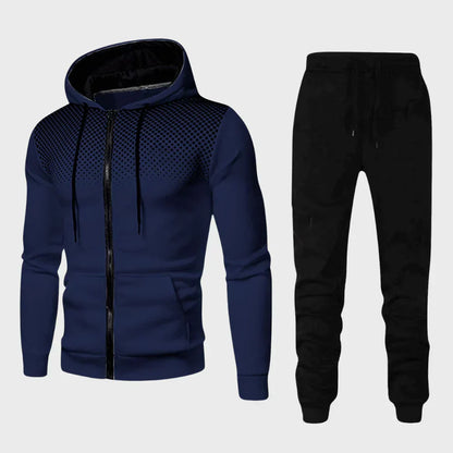 Sporty Men's Athletic Tracksuit for Fitness
