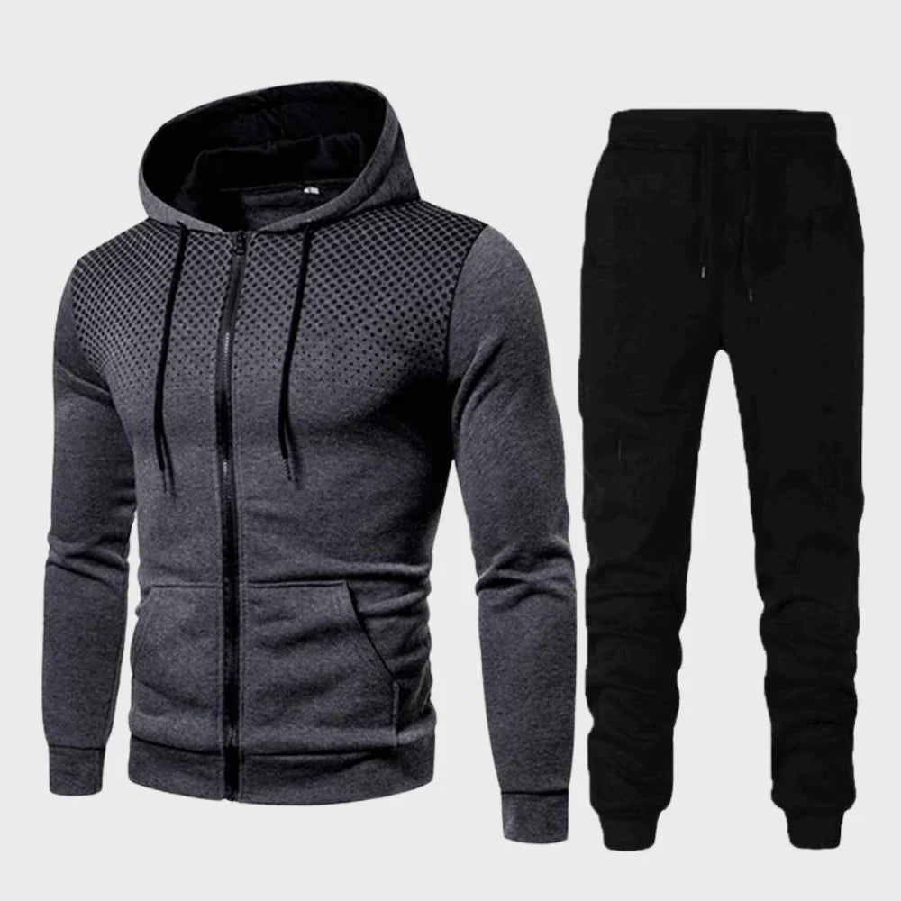 Sporty Men's Athletic Tracksuit for Fitness