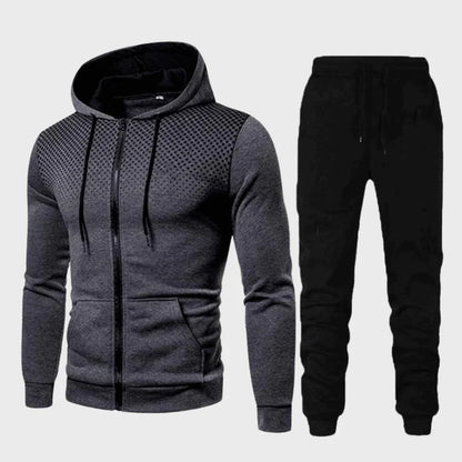 Sporty Men's Athletic Tracksuit for Fitness