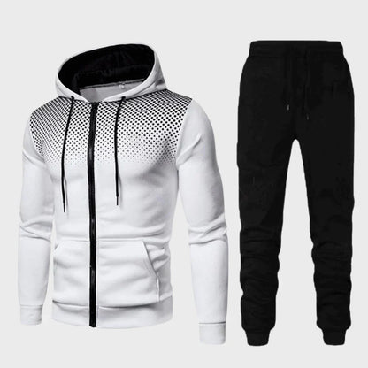 Sporty Men's Athletic Tracksuit for Fitness