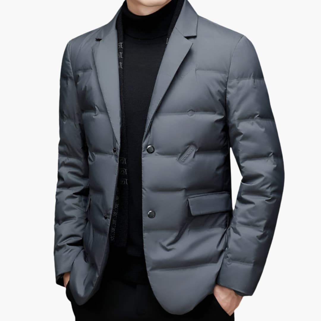 Classic Fit Mens Suit Jacket with Pockets