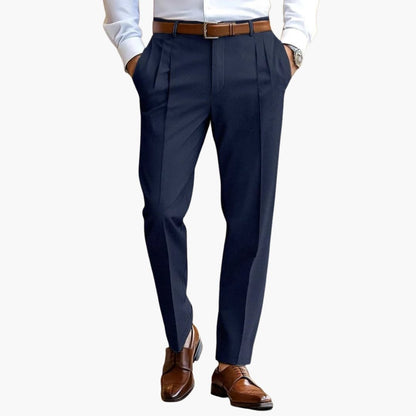 Classic Fit Pleated Dress Pants