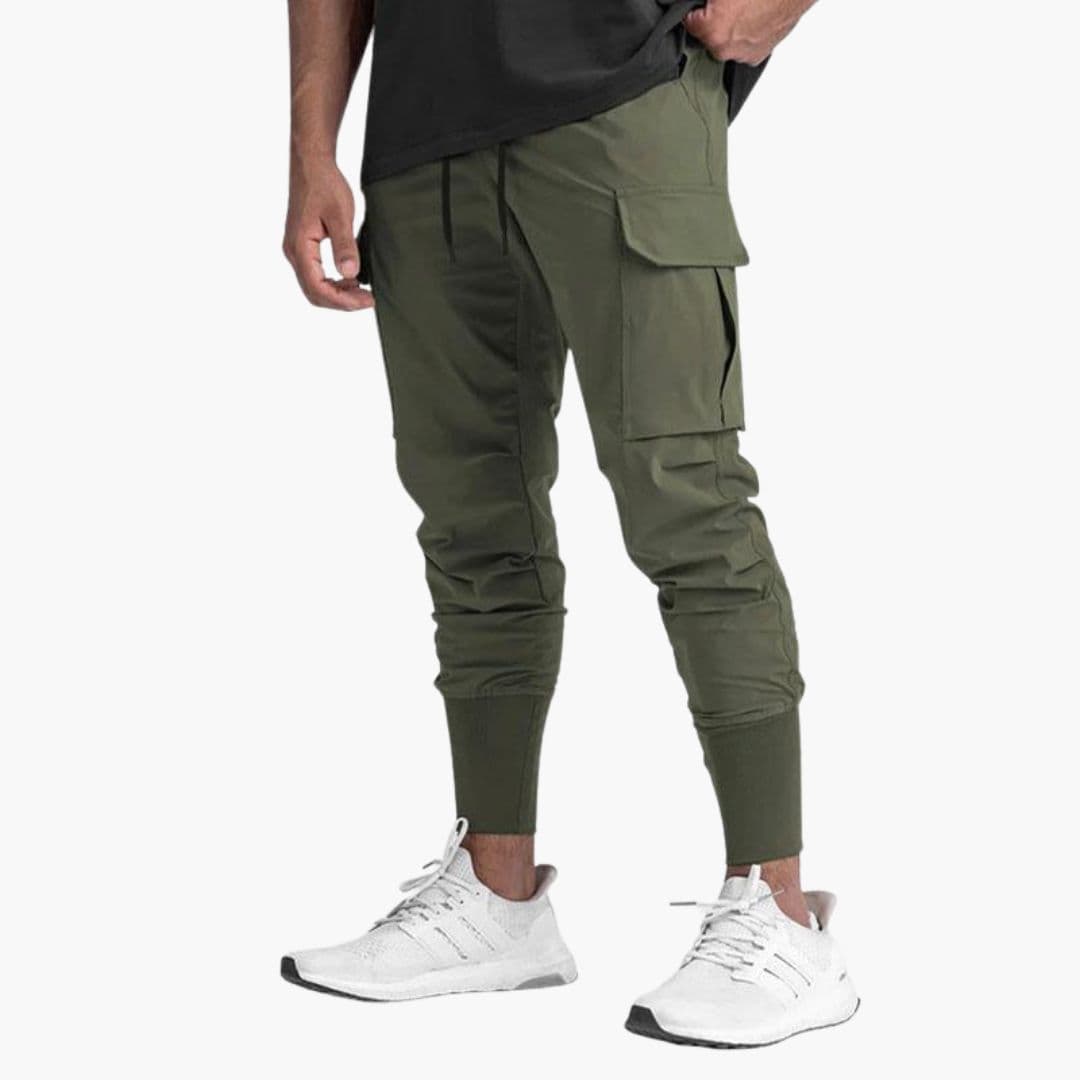 Men's Athletic Jogger Pants with Extra Pockets
