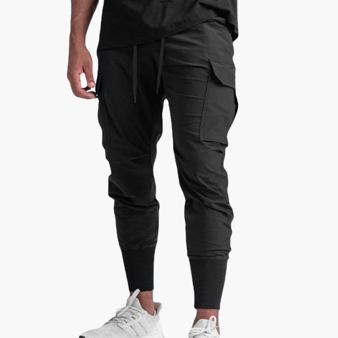 Men's Athletic Jogger Pants with Extra Pockets