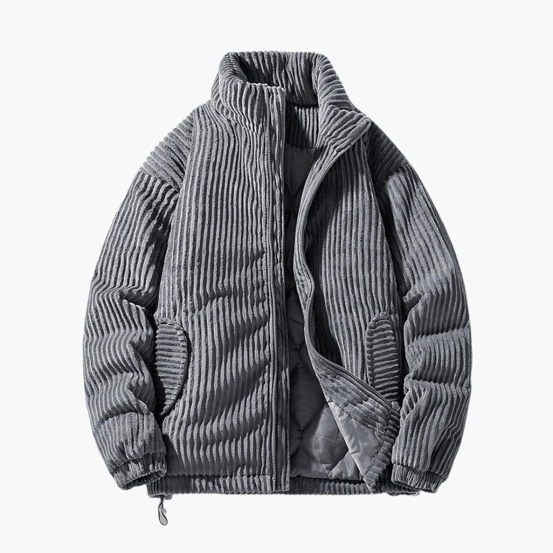 Waterproof Zip Up Men's Collar Jacket - Olytrend