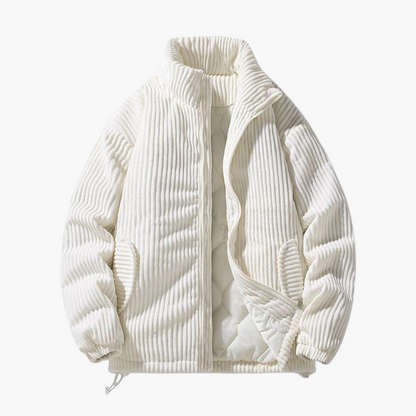 Rugged Zip Up Corduroy Mens Jacket