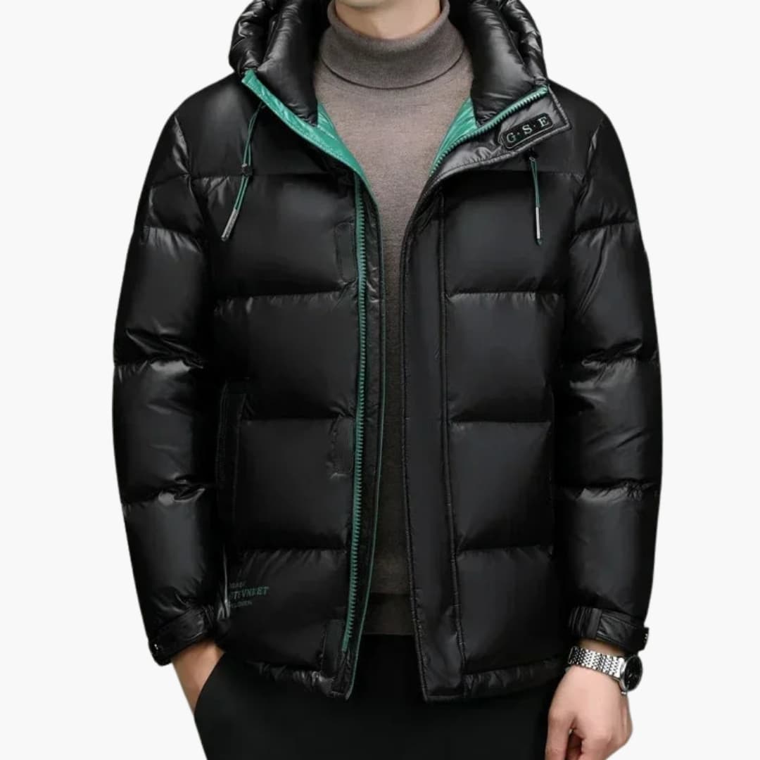 Warm Waterproof Hooded Winter Coat - Olytrend