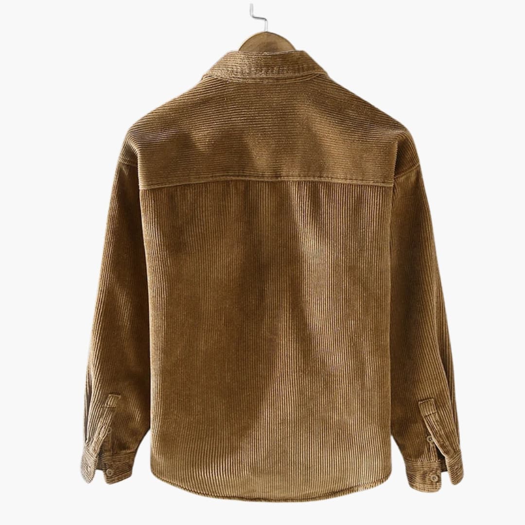 Casual Button Front Shirt Jacket