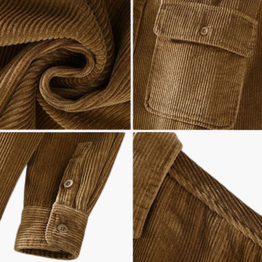 Casual Button Front Shirt Jacket