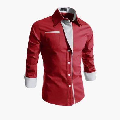 Classic Fit Dress Shirt with Pocket