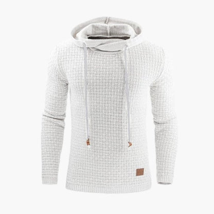 Classic Fit Hooded Sweatshirt with Cuffed Bottom