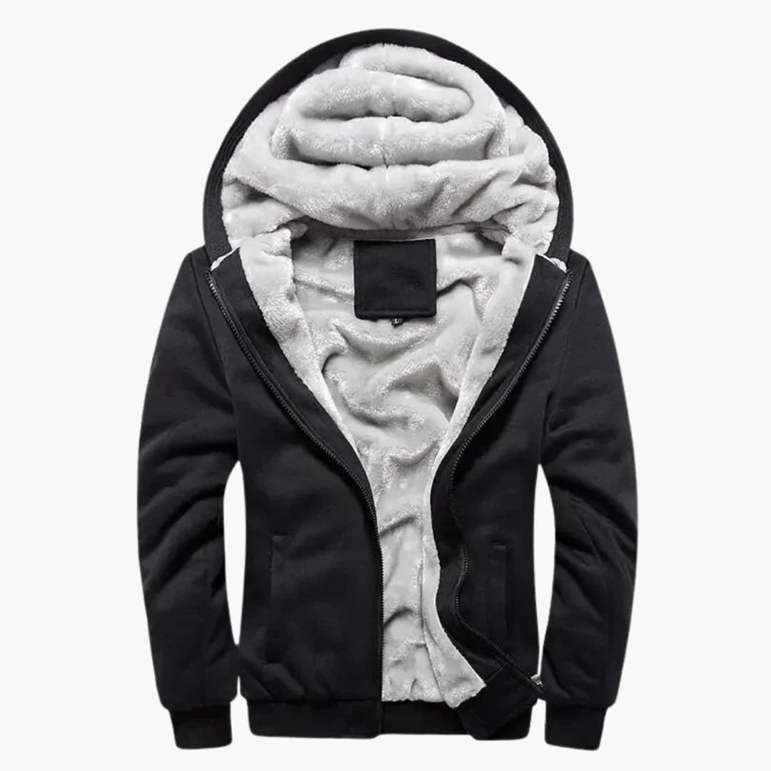 Waterproof Men's Zip Up Hoodie Coat