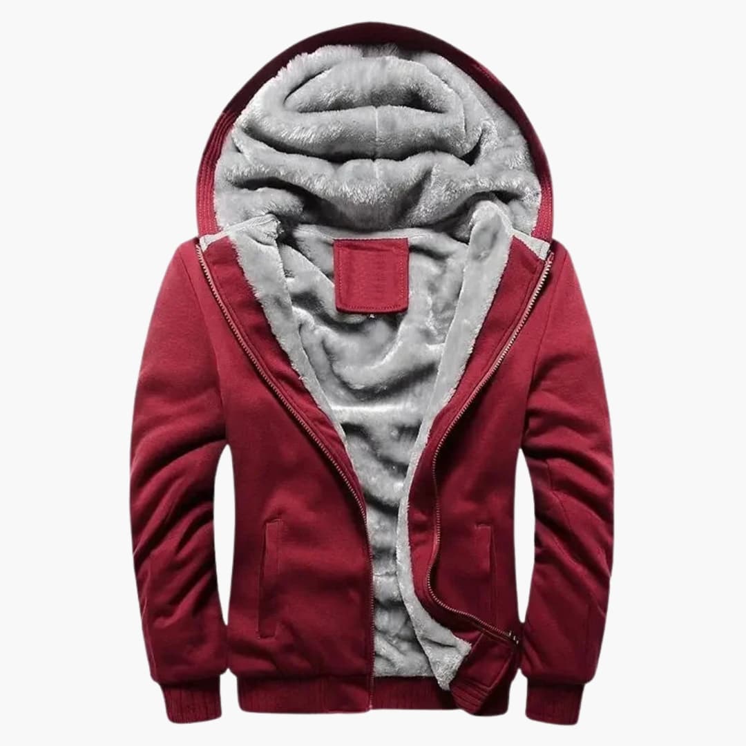 Waterproof Men's Zip Up Hoodie Coat