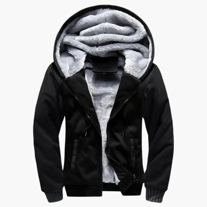 Waterproof Men's Zip Up Hoodie Coat