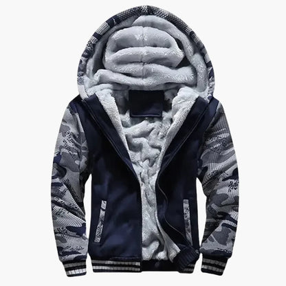 Waterproof Men's Zip Up Hoodie Coat