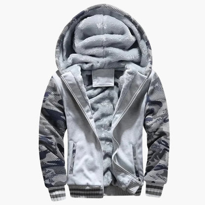 Waterproof Men's Zip Up Hoodie Coat