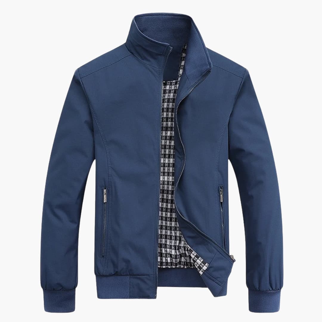 Classic Zip Up Men's Coat - Olytrend