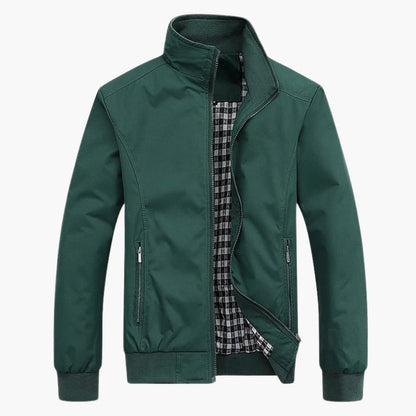 Classic Zip Up Men's Coat