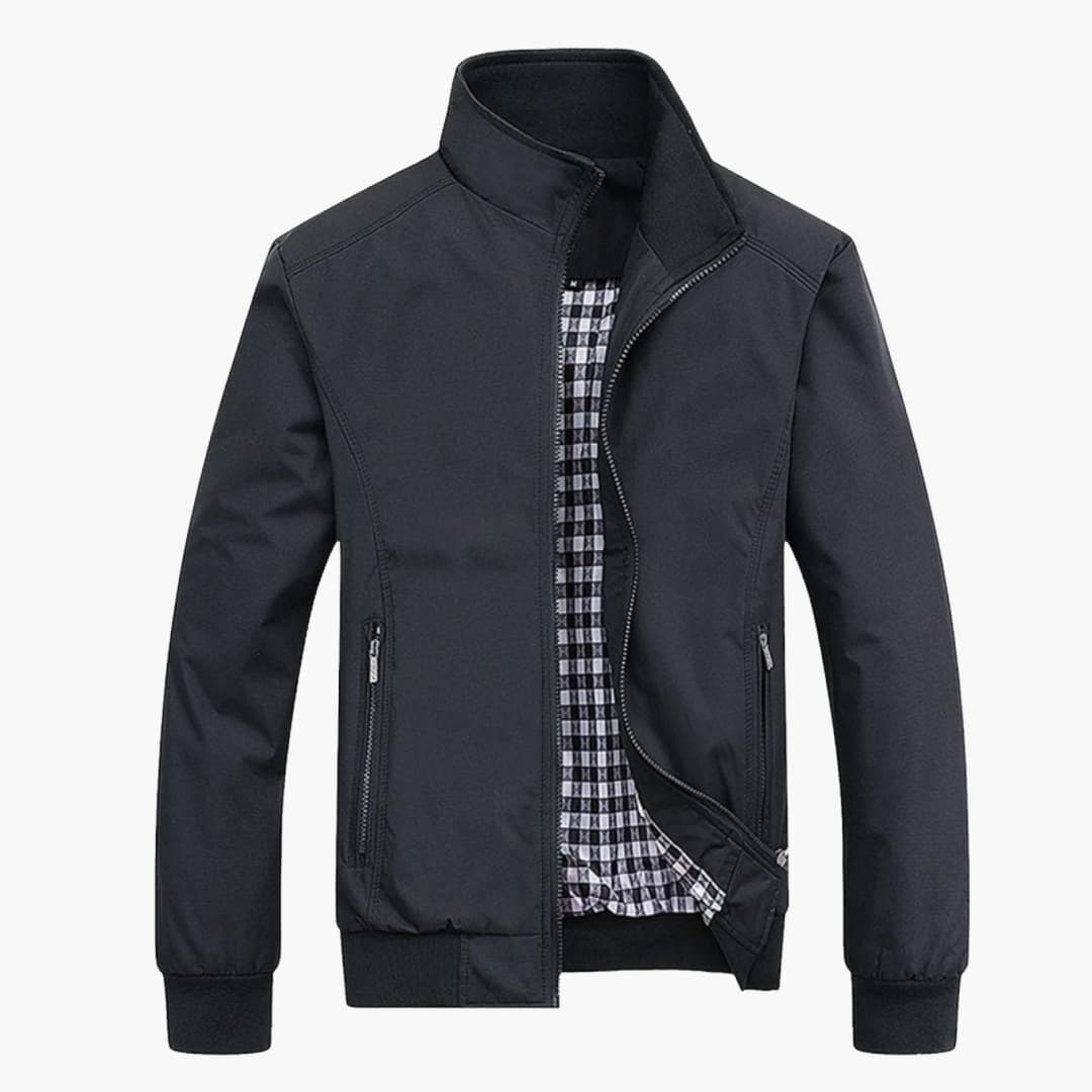 Classic Zip Up Men's Coat