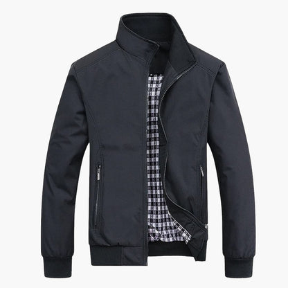Classic Zip Up Men's Coat