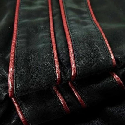 Waterproof Zip Up Mens Jacket with Shoulder Stripes
