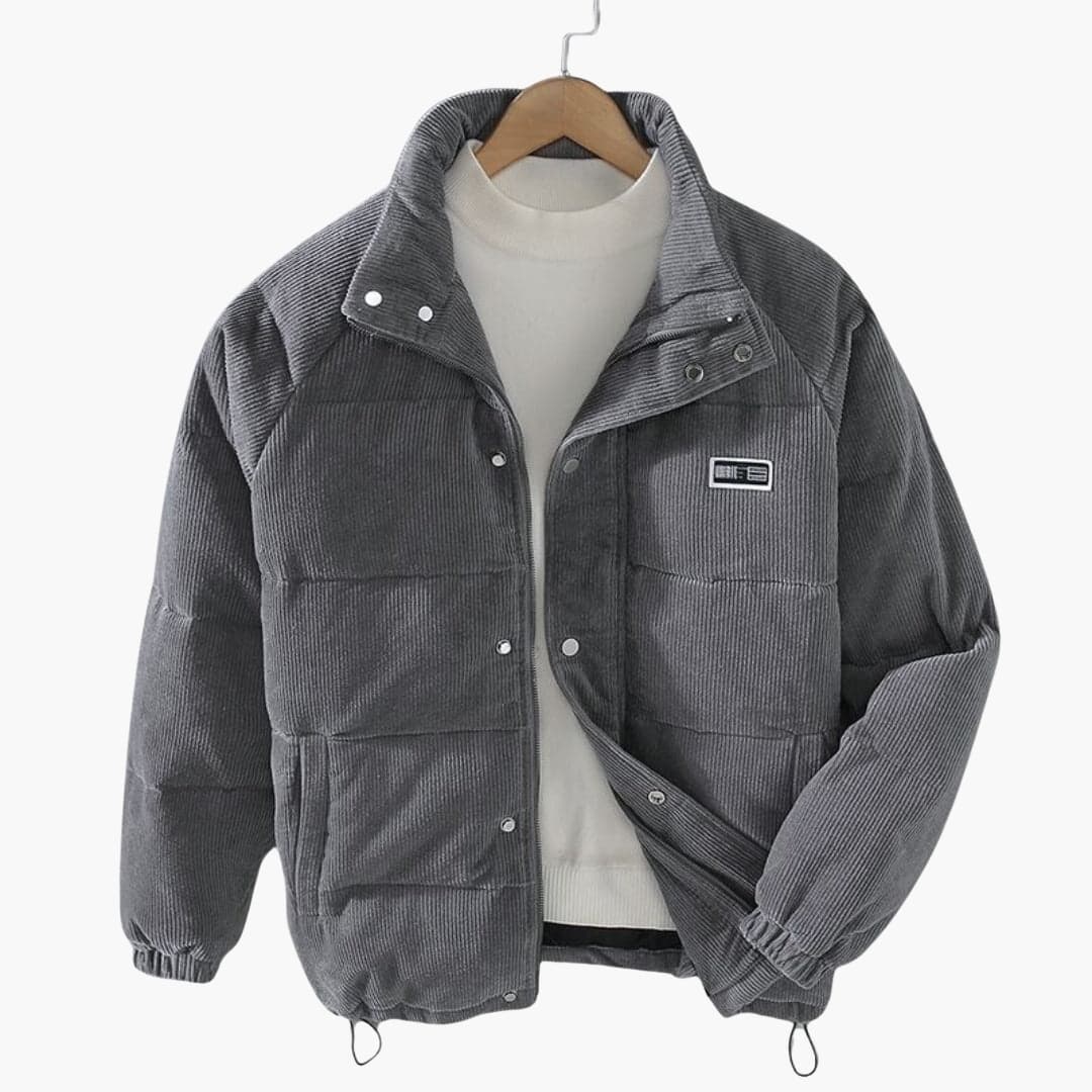Tall Collar Mens Winter Jacket