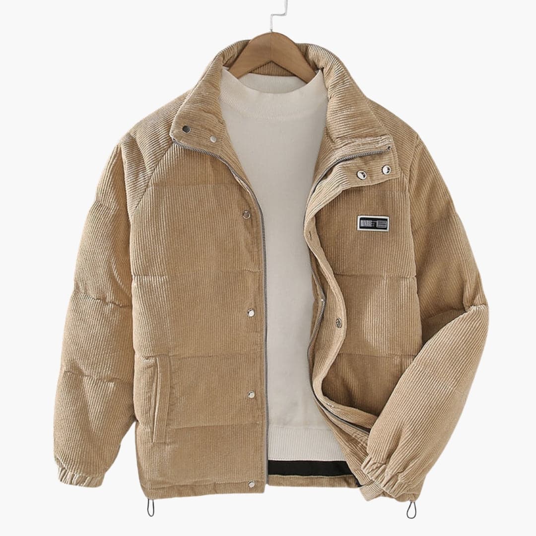 Tall Collar Mens Winter Jacket - Olytrend