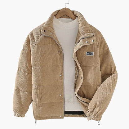 Tall Collar Mens Winter Jacket - Olytrend