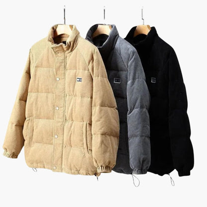 Tall Collar Mens Winter Jacket