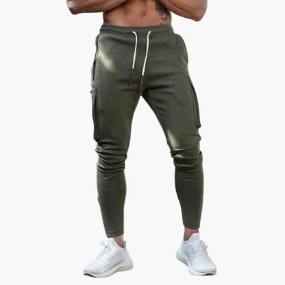 Men's Athletic Pants with Side Pockets