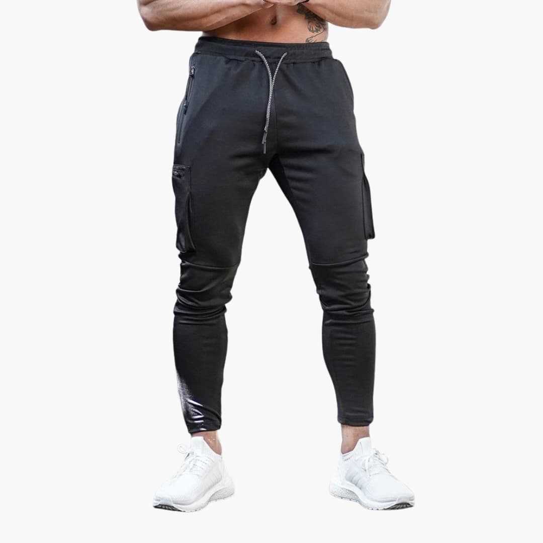 Men's Athletic Pants with Side Pockets - Olytrend
