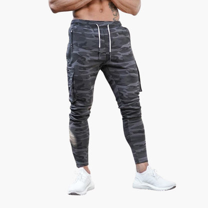 Men's Athletic Pants with Side Pockets
