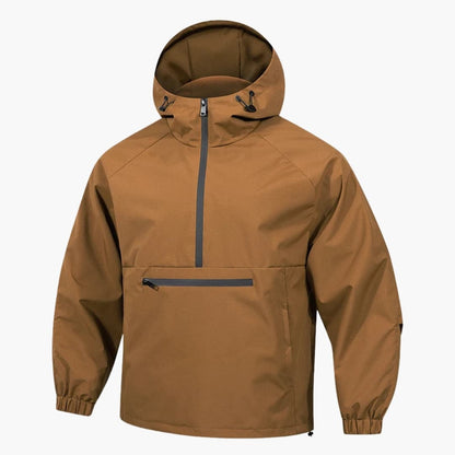 Waterproof Mens Parka Jacket with Zip Pocket