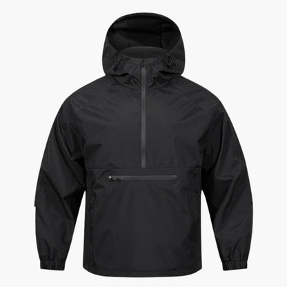 Waterproof Men's Parka with Zip Pocket - Olytrend