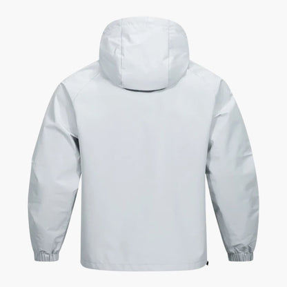 Waterproof Men's Parka with Zip Pocket